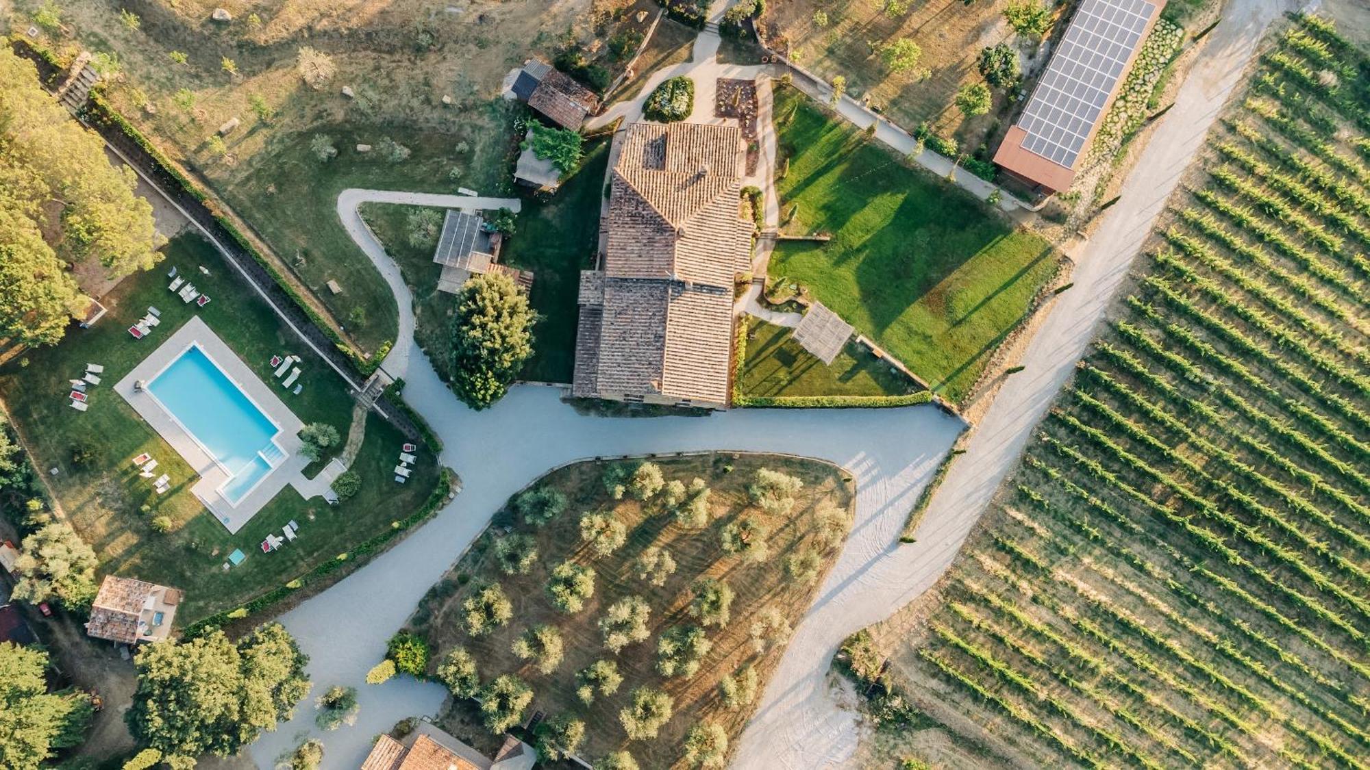 Città della Pieve Borgo Siliano - Antico Podere Silianoヴィラ エクステリア 写真