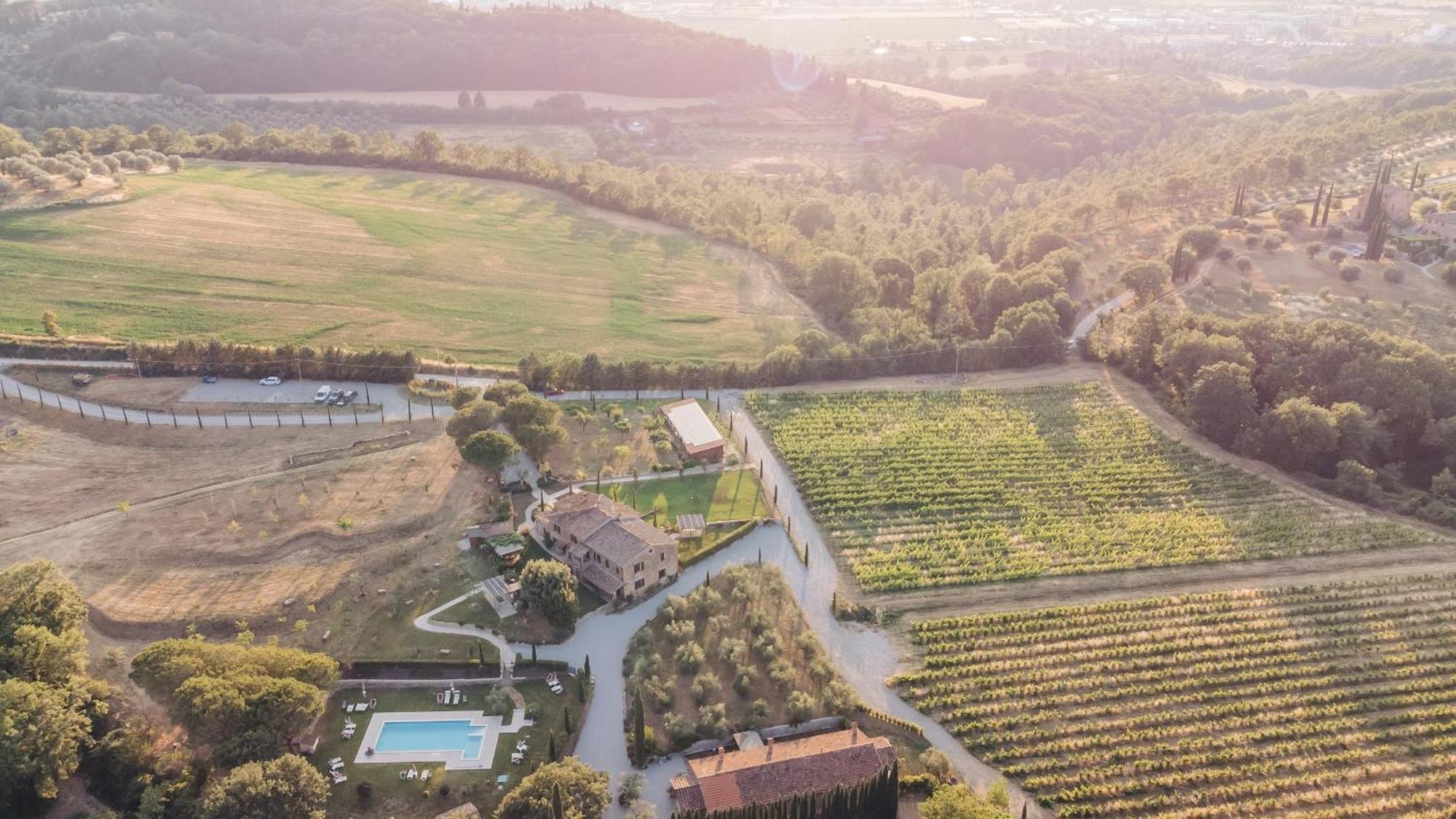 Città della Pieve Borgo Siliano - Antico Podere Silianoヴィラ エクステリア 写真