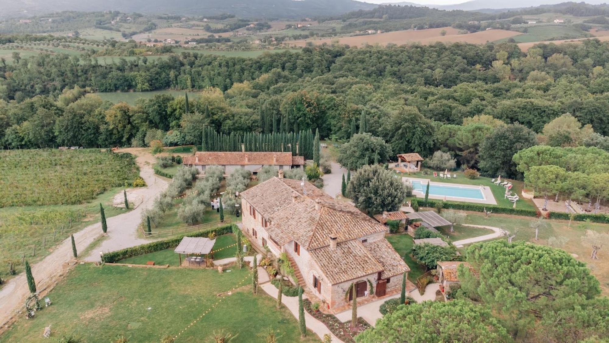 Città della Pieve Borgo Siliano - Antico Podere Silianoヴィラ エクステリア 写真